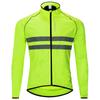 Reflective Long Sleeve Bicycle Jersey Wind Coat Jacket Water-resistant Windproof Outdoor Sports