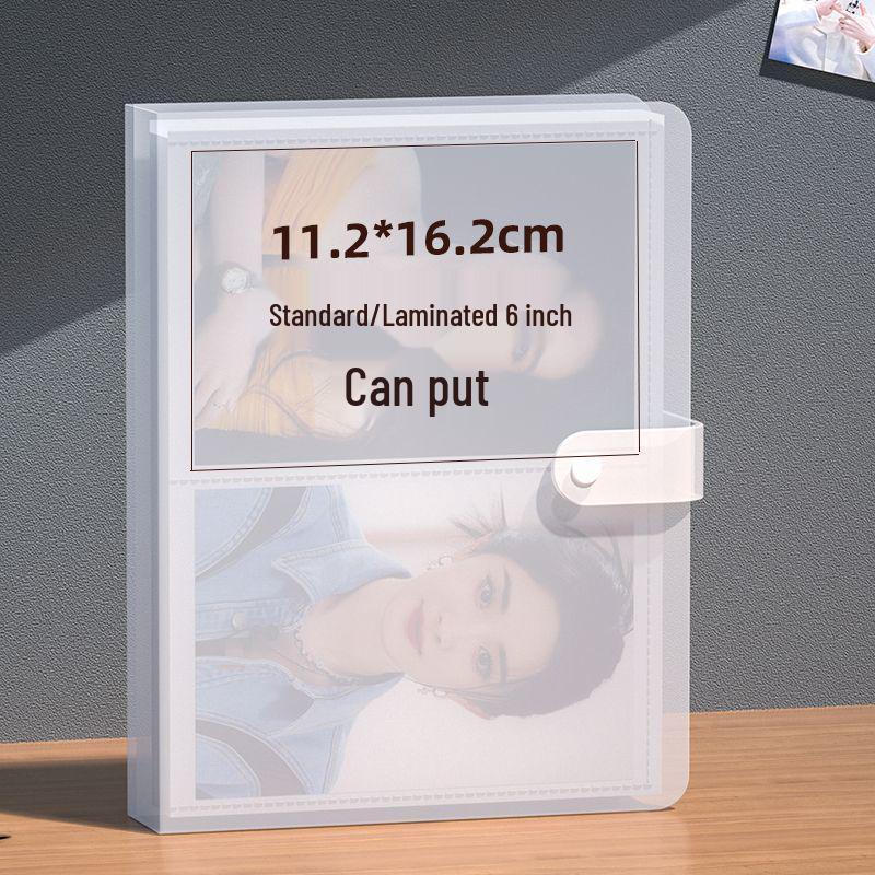 6-Inch & 7-Inch Large Capacity Photo Album for Laminated Postcards and Instant Photos