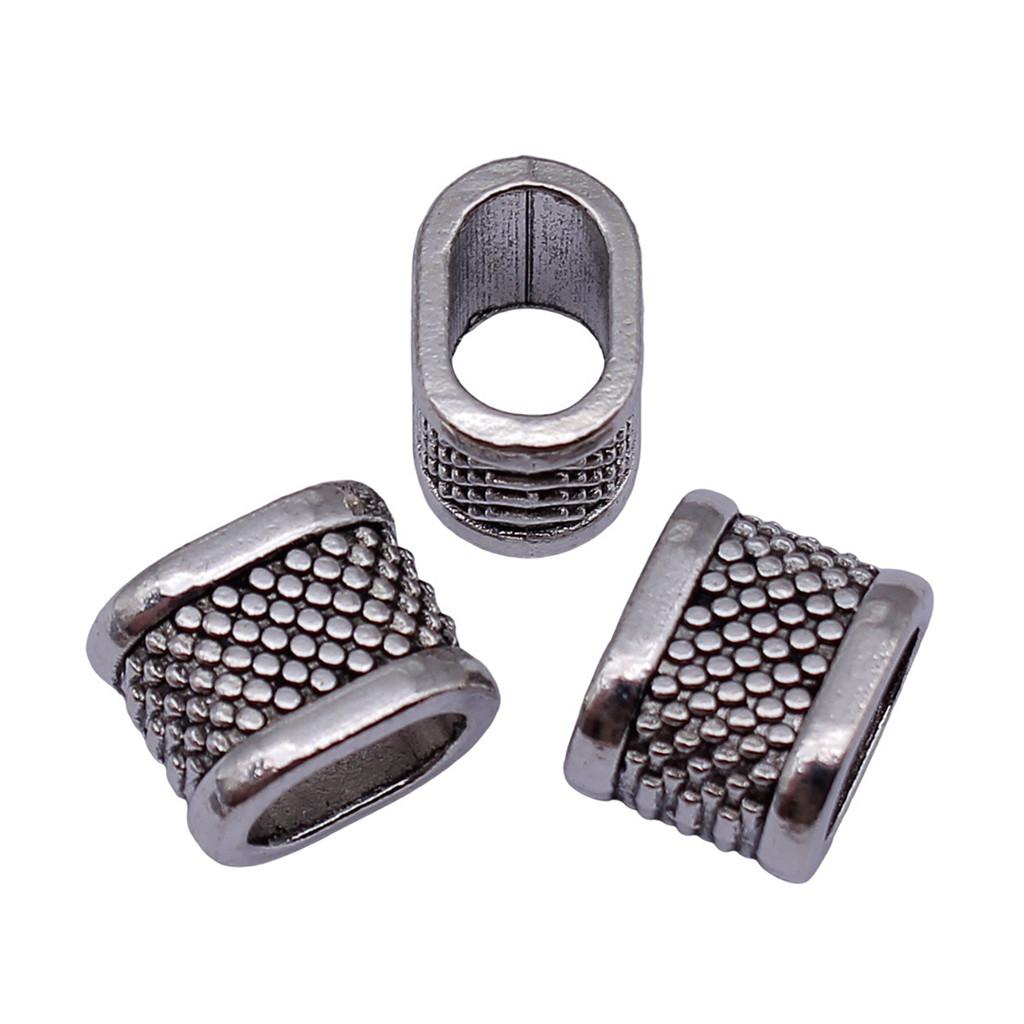 Tribal Pattern Tube Beads Charms Braided Spacer Beading For Jewelry Materials