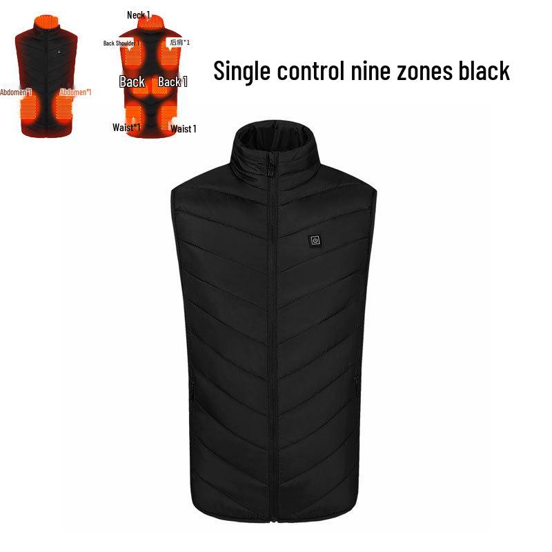 Smart USB Heated Vest for Autumn and Winter - Multi-Zone Temperature Control