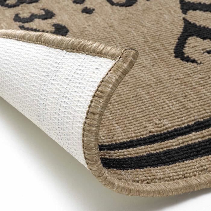 Tapis - Troquet - Multi-usage - 50 x 120 cm - Synthétique - Marron