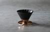Coffee Dripper Matte Black [Saga PrefectureArita] [Beasty Coffee] A Dripper with an Impressive Combination of Metal