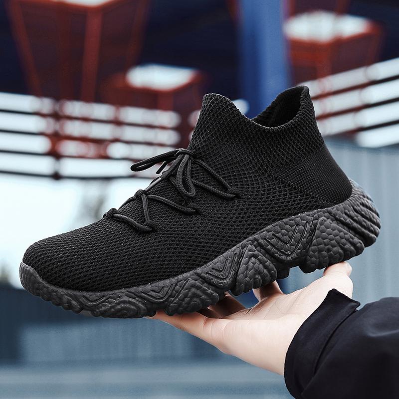 Men's Shoes Breathable Mesh Deodorant Casual Shoes Men's Joker Thin Hollow Mesh Sports Shoes Men's Tide Shoes.