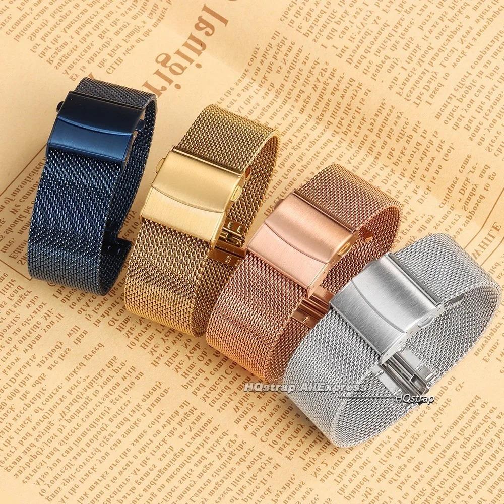 New Stainless Steel Strap for Samsung Galaxy Watch Ultra 47mm No Gap Watchband for Galaxy Watch 7 47mm Replacement Bracelet