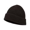 Basic solid-color striped needles show the face, small woven hat for men, enlarged head circumference in autumn and winter, versatile couple's cold