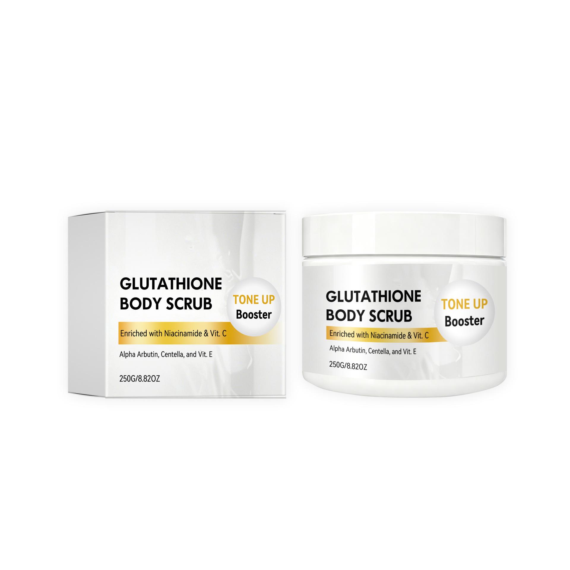 Global Beauty Milde Oplichtende Body Scrub voor Zachte, Gevoelige Huid