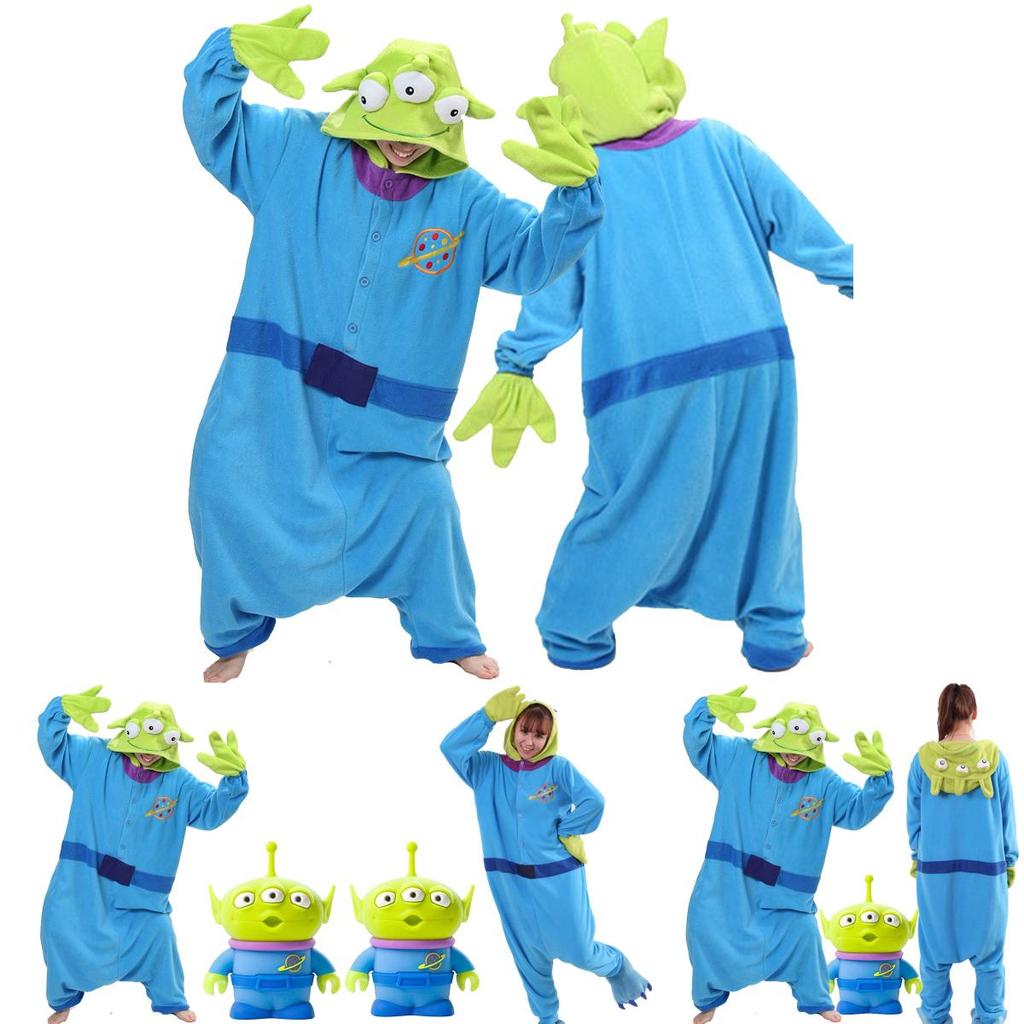 Costume Intero Cosplay Unisex Giocattolo Alieni Pigiami Vestito di Carnevale