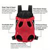 Pet Carrier Bag Double Shoulder Breathable Portable Travel Pet Dog Carrying Backpack Mesh Carrier Front Bag For Small Dog Cats