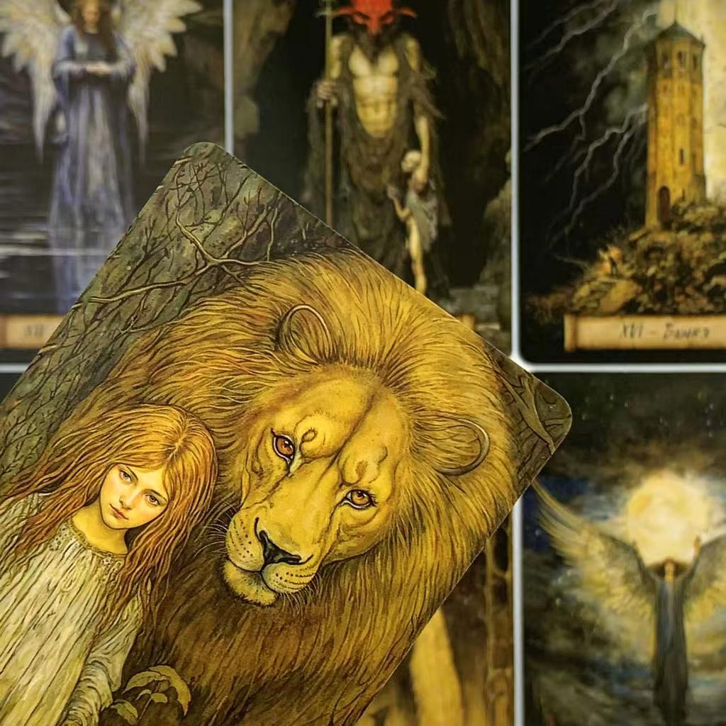 Shadow Fates Tarot Deck English Version Of The Prediction and Divination Game Cards,Holiday Games Halloween and Christmas Gifts