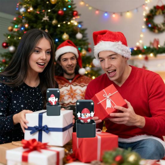 Vtipné dárky pro legraci Prostředníček v krabičce Kancelářský vtip Dárková krabička na žert Novinka Žertovný dárek k narozeninám, svátkům