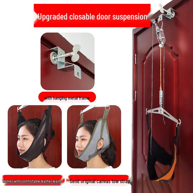 Cervical Traction Device for Neck Pain Relief and Physiotherapy