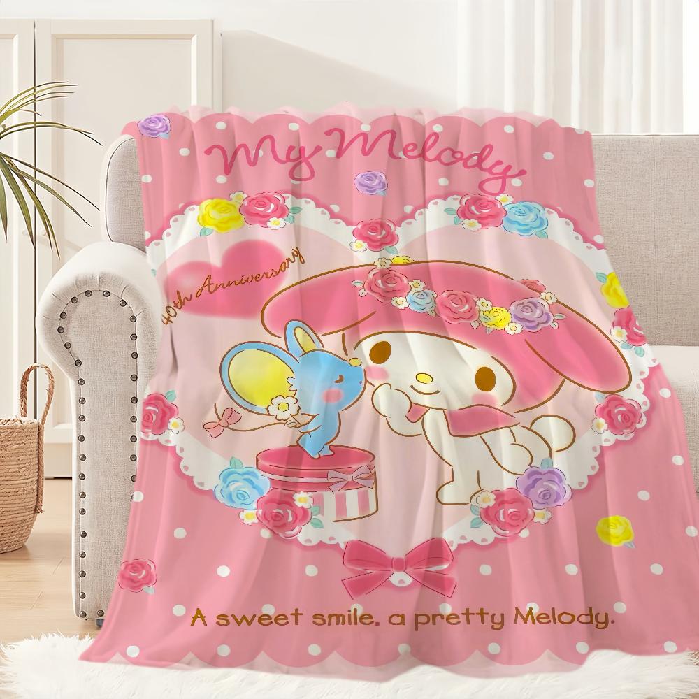 Warm Weich Plüsch Nickerchen Meine Decken Sofa für Wohnen Niedlich Zimmer Büro Cartoon M-Melody Schlafzimmer Zuhause Reise Kind Geburtstagsgeschenke Flanell