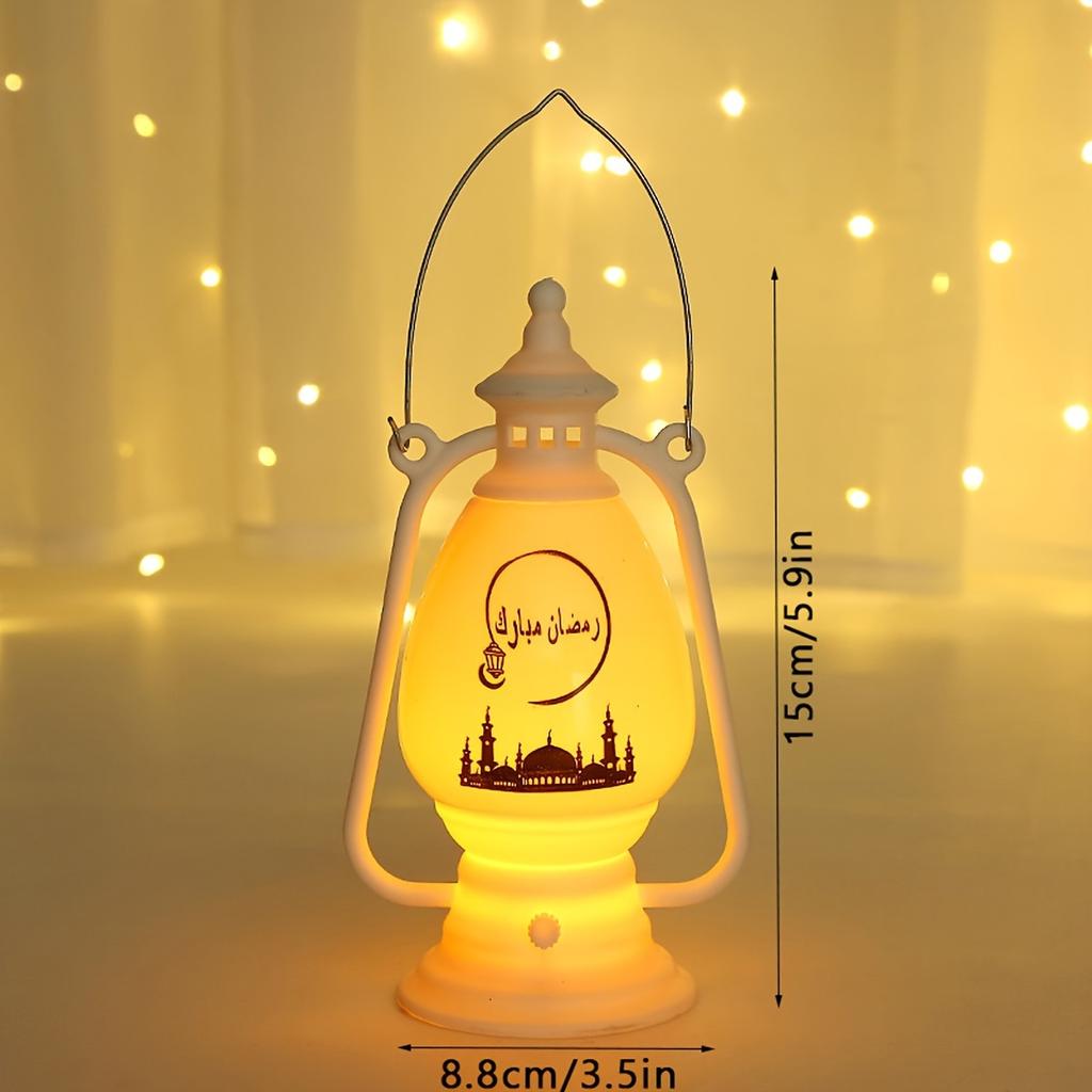 Muslim Decorations, LED Candle Lights, Ramadan Decorative Lantern Lights, Eid Al Fitr Decoration Home Party Gifts