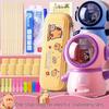 Electric Pencil Sharpener Gift Set for Primary School Children - Ideal Back to School Stationery for First and Second Graders