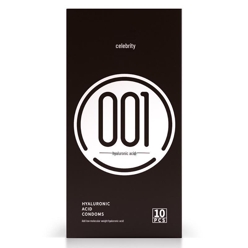Mingliu Ultra-Thin 002 Dotted Ribbed Condoms - 10 Pack