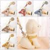 Adjustable Rabbit Doll Dog Harness Rabbit Doll Dog Chest Strap Dog Plaid Chest Vest  Puppy
