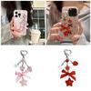 Fashionable Strawberry Keychain Star Purse Pendant Fashion Bowknot Key Jewelry Present for Youthful Fashion Enthusiasts