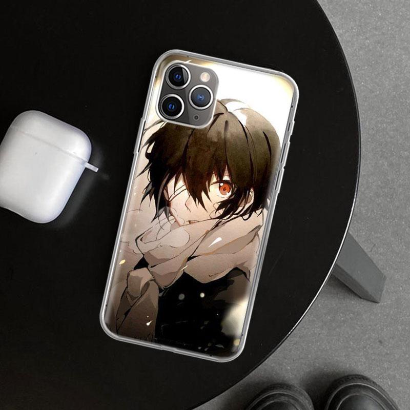 Bungou Stray Dogs Dazai Osamu Phone Case Cover For iPhone 11 12 13 Mini 14 15 Plus 16 Pro Max 17 Air 7 8 + SE Art Customized Fun