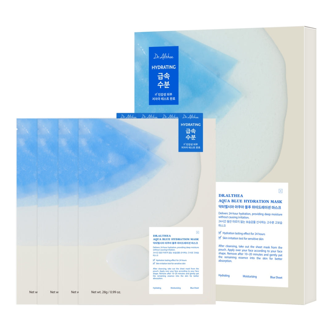 

Dr. Althea Aqua Blue Hydration Mask 28g x 4ea AUTHENTIC STORE