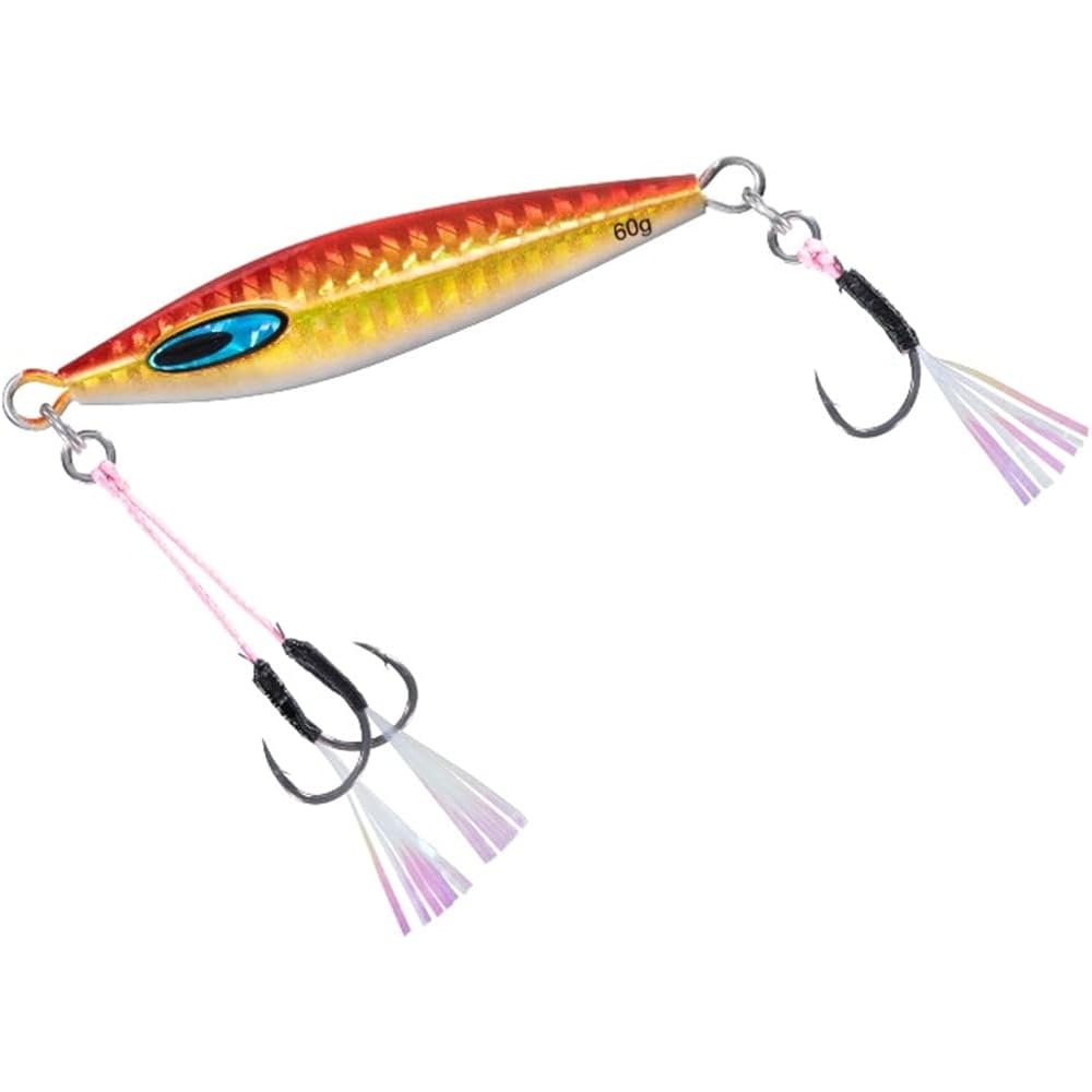 Daiwa Saltiga FK Jig TG SLJ 60g PH Red King Glow Belly Fishing Tackle
