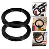 IMIKEYA Car Speaker Adapter Ring Inner Baffle Spacer Universal Plastic Door Speaker Mounting Improved Sound Quality Vibration Suppression Noise
