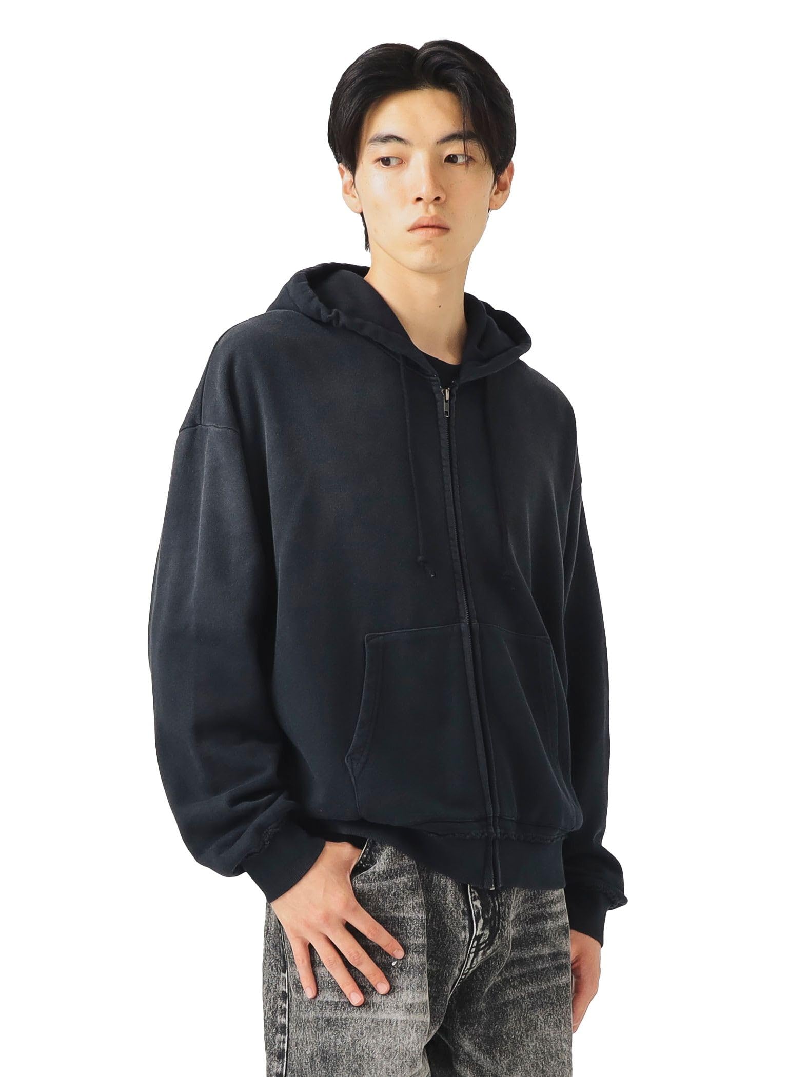 

Beams Heart GMS Fleece Zip Hoodie, Men s, Black, Size M