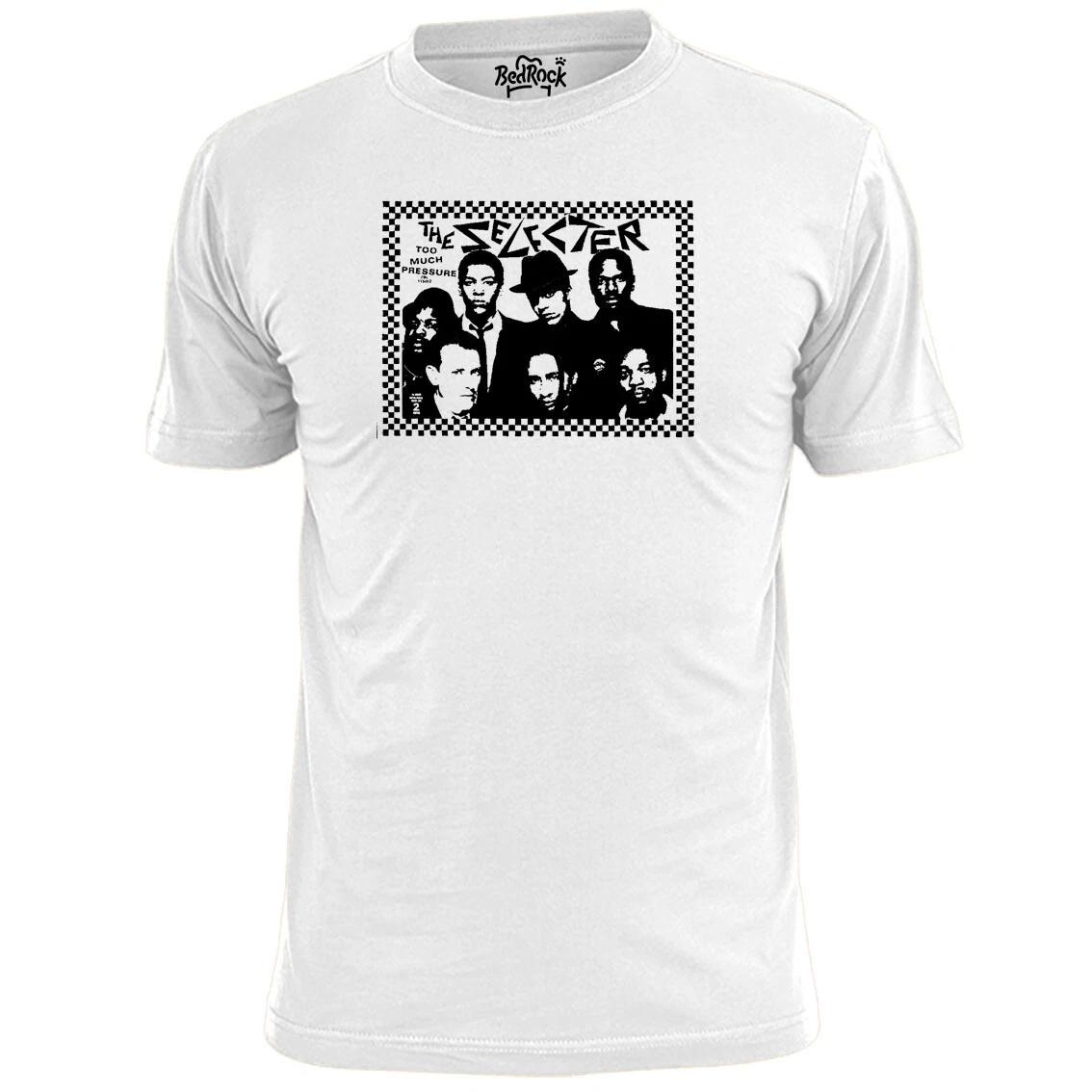 Mens The Selecter Too Much Pressure Poster V2 2 Tone Ska T shirt S