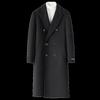 FAPAI.EC Herren Zweireihiger Wollmischmantel