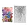 Embossed Flower Cluster Ornaments Mirror Silicone Mold Epoxy Resin Casting Jewelry Tool Making Diy Craft Home Decor