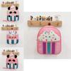Cartoon Panda Line Girls Toddler Backpack With Breathable Pu Material For School Education