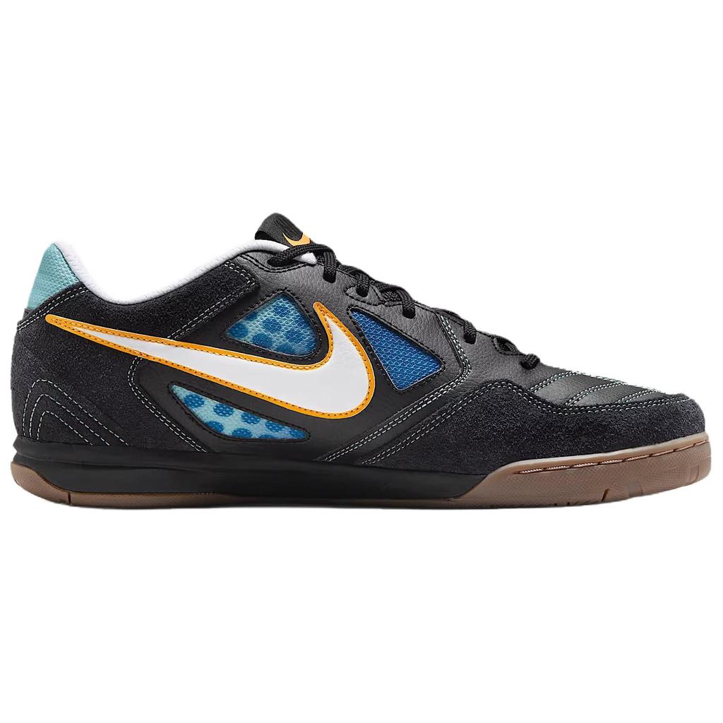 Nike Serie Gato Cómodos Versátiles Cuero Transpirable Zapatos de Fútbol para Hombre zapatilla Negra IH3370-010