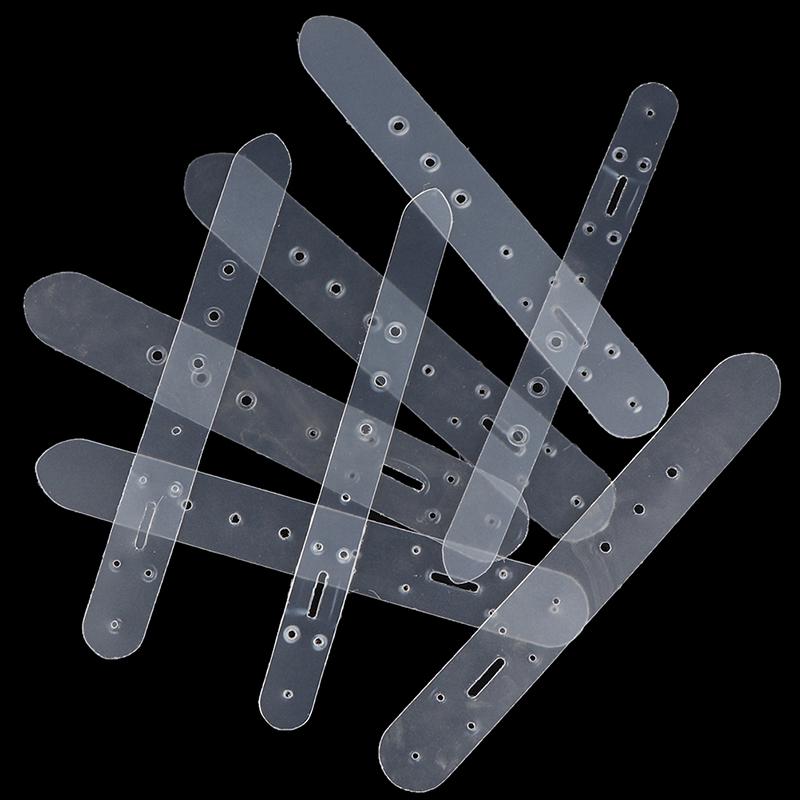 5 bucăți/set din plastic, curea de curea, cataramă, capătul capului, unelte din piele