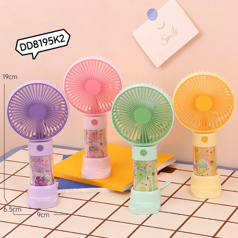

USB Rechargeable Handheld & Desktop Fan with Phone Holder Wholesale/Foreign Trade/Cross-border