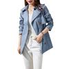 High-quality trench coat women's new spring short small spring thin coat trendy women's clothing