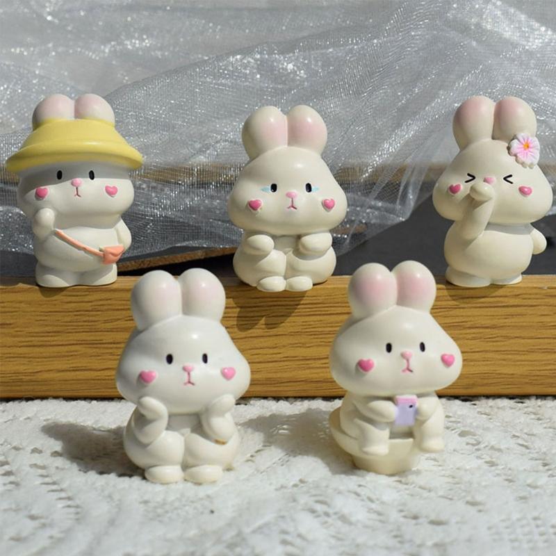 Cartoon Rabbit Chocolate Silicones Molds Cute Rabbit Fondant Decors Molds for DIY Decoration Making Soap Candle