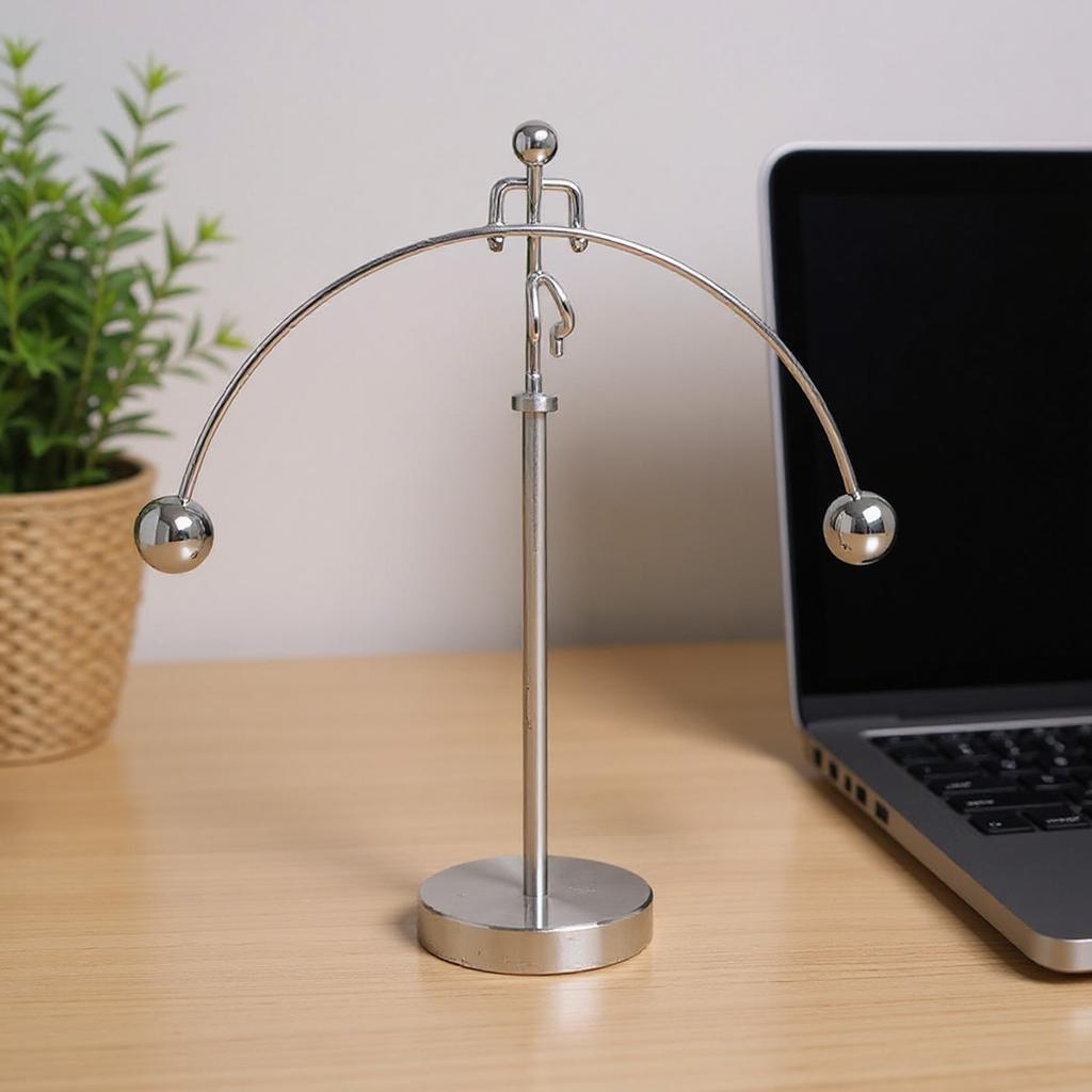 Stainless Steel Mini Steel Balance To Y Balance To Y Kinetic Art Balance To Y Office Decorations Household