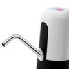 Bomba dispensadora de agua automática, luz azul con manguera de silicona, botellas universales de galón, carga USB