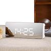 Zmart Multifunctional LED Mirror Alarm Clock with Digital Display, Snooze, Time, Night Light, TableDesktop Display, Temperature, LED Display, Digital
