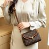 Niche Handbag Women's Fashion Printed Letter Retro Versatile Light Luxury Small Square Bag Single Shoulder Diagonal Cross Women's Bag