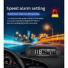 ELING Multi-function Display GPS Speedometer with Fatigue Driving Reminder Overspeed Alarm Time Altitude Solar Charging Boat RV