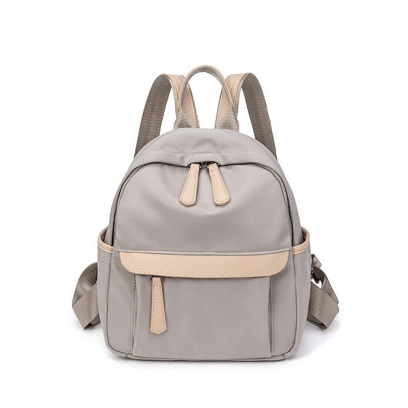 Oxford Cloth Backpack Female Spring Summer Mini Anti-theft Backpack Foreign Style Easy To Take School Bag Leisure Travel Bag
