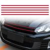 Autoaufkleberstreifen Reflektierende Aufkleber Fronthaubengrillaufkleber Autodekoration Auto-Styling für Auto Passend für VW Golf 6 7 Tiguan