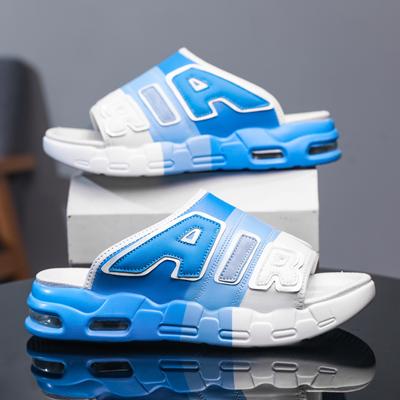 Fashion Slippers for Men Air Cushion Design Slide Man Summer New PVC Soft Non Slip Mens Sports Flip Flops Chanclas Hombre