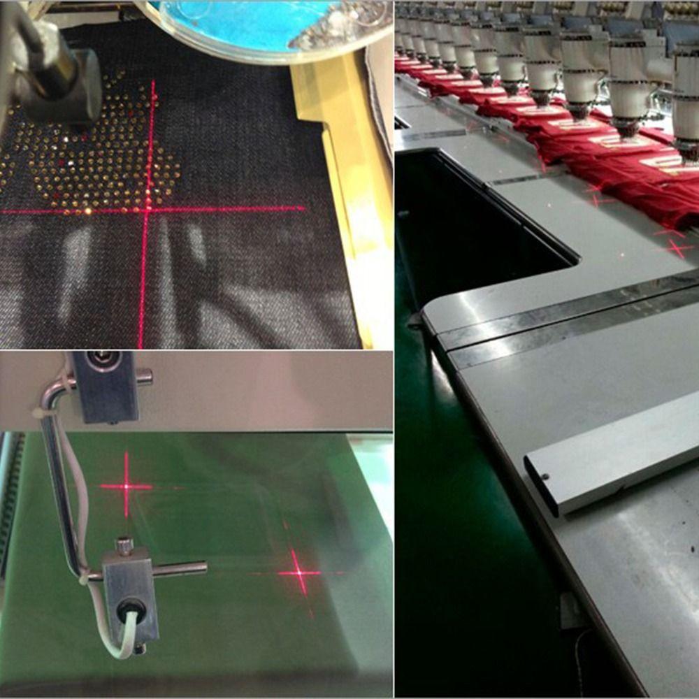 EU/US Plug Sewing Laser Guide Red Laser Quilting Infrared Laser Lamp Cutting Bed