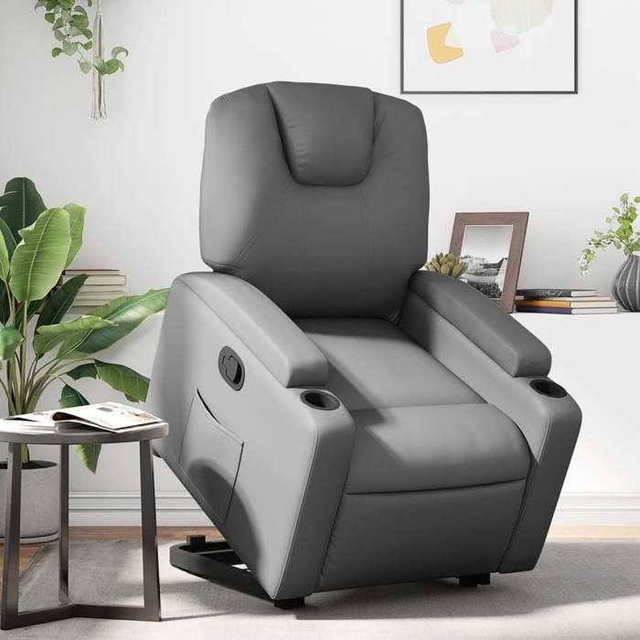 VidaXL Fauteuil Inclinable, Chaise de Relaxation avec Dossier et Repose-pied Réglables, Siège de Salon Salle de Séjour, 3204433