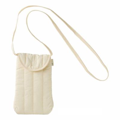 0664 Crossbody Shoulder Mini Tote Bag Baby Lou BR Sleeping Bag [Route] (07 Ivory)
