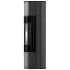 Wood Burning Stove KRATKI AMBLER Ø 150 7 kW Black Thermotec