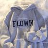 Korean Style Fleece Harajuku Retro Printed Y2k Hoodie Sweater Men Women Loose Bf Style Couple Long-Sleeved Pullover Clothing