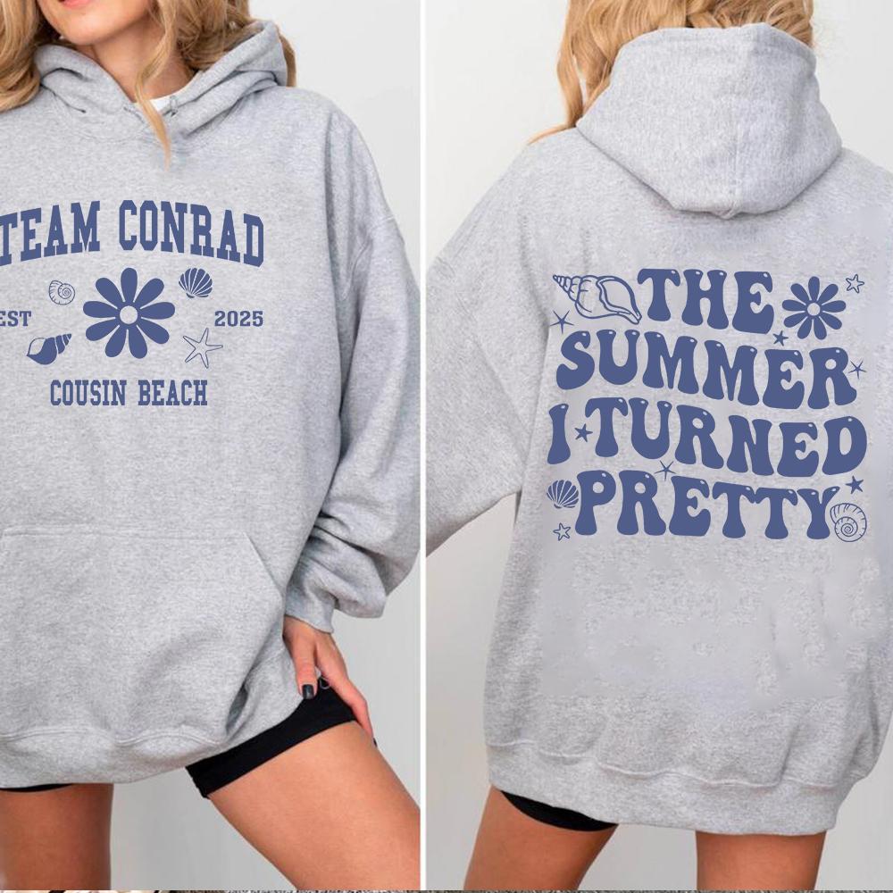 The Summer I Turned Pretty Hoodie Team Conrad Team Jeremiah Sweatshirt Cousins Beach Hoodie TSITP Conrad Fisher Tee Unisex Shirt