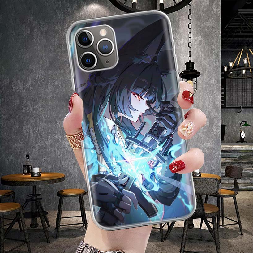 Zenless Zone Zero Hoshimi Miyabi Soft Phone Case For IPhone 11 17 Air 16E 16 Pro Max 15 + 14 Plus 13 Mini 12 Apple 7 SE 8 Fundas
